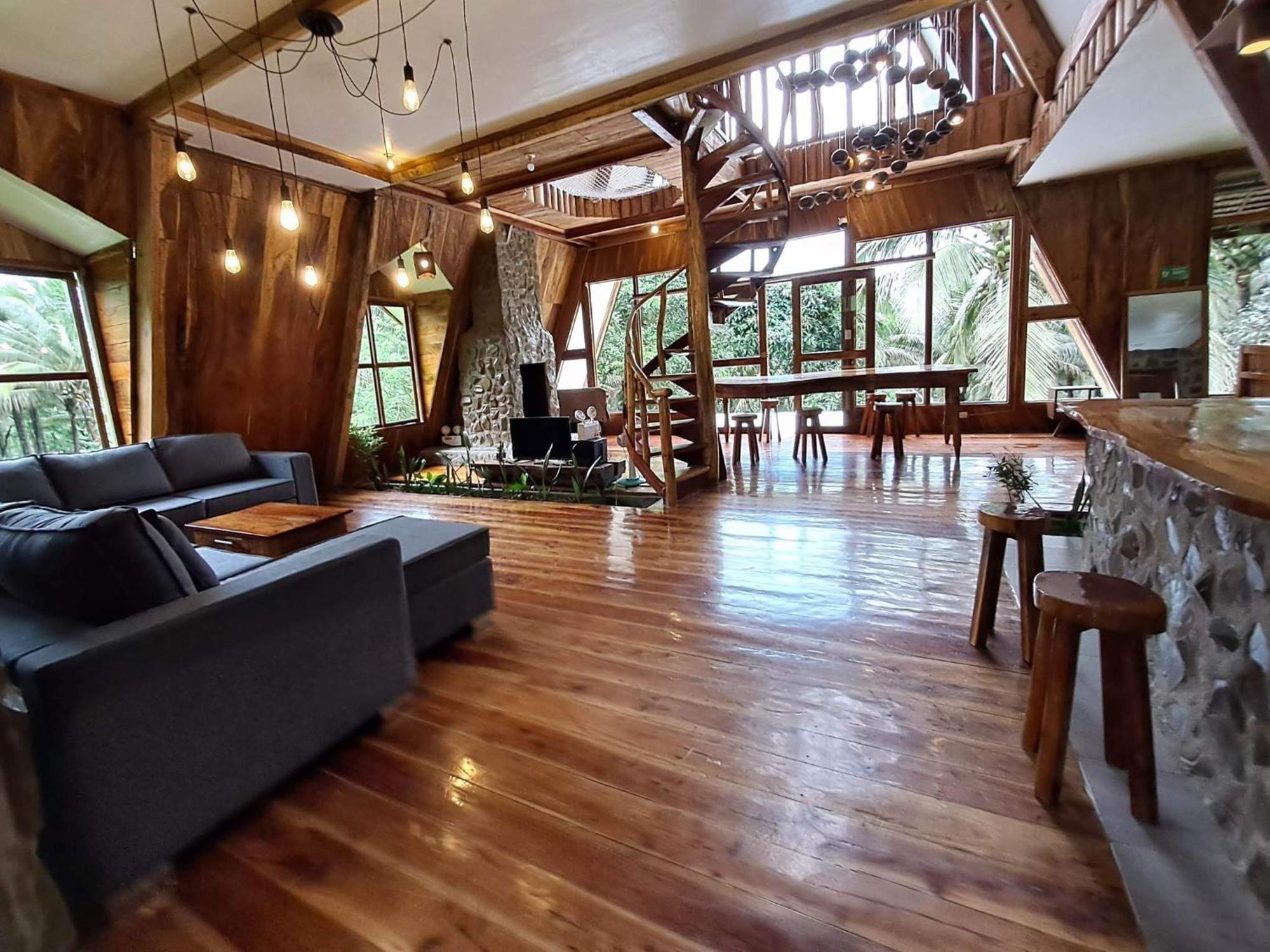 Camiguin Volcano Houses - A-Frame House Mambajao Extérieur photo