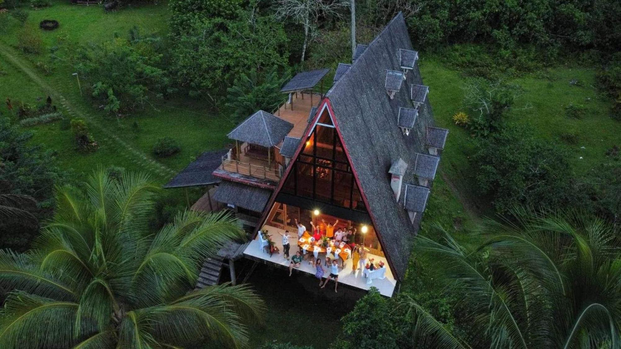 Camiguin Volcano Houses - A-Frame House Mambajao Extérieur photo