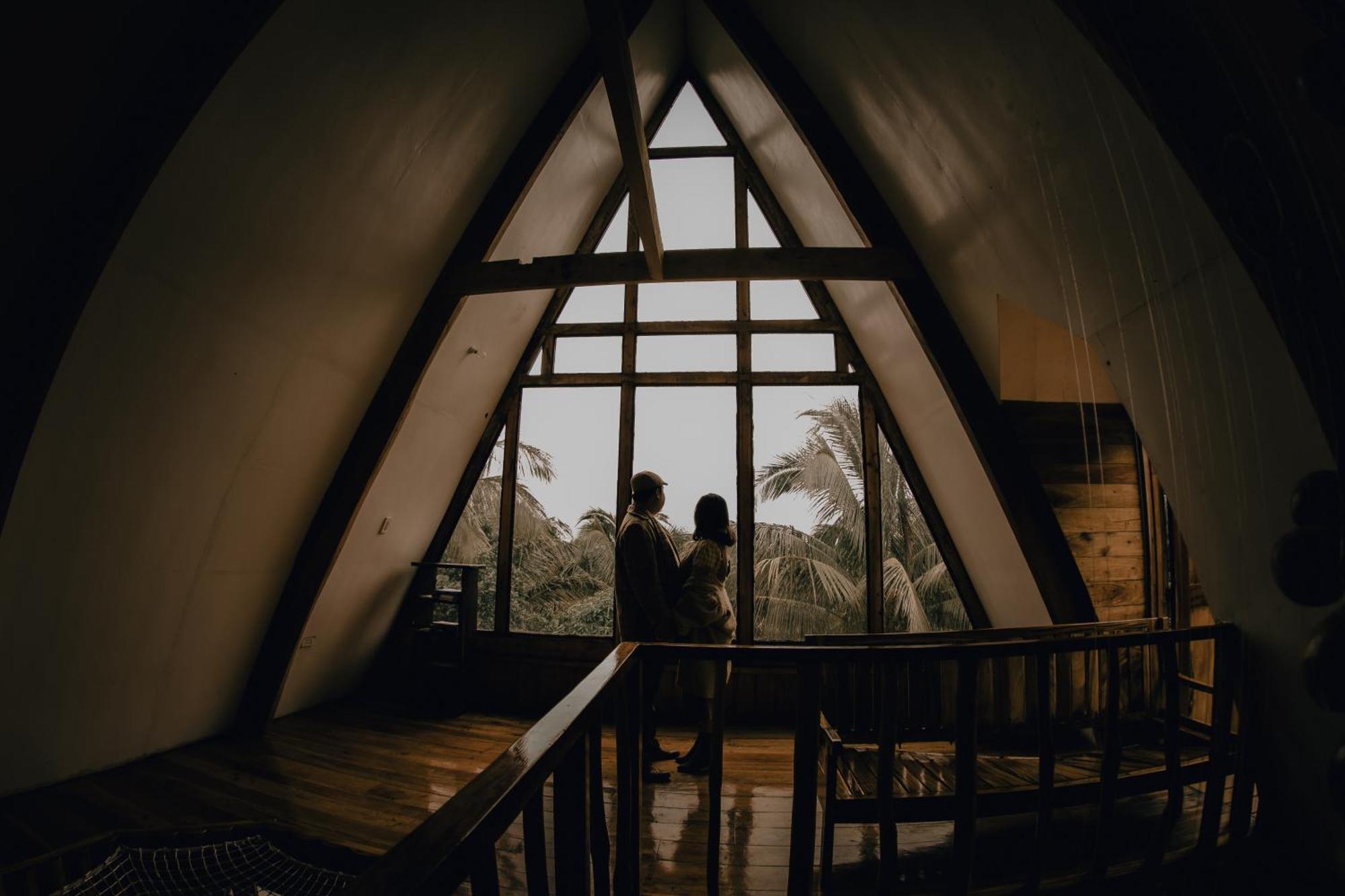 Camiguin Volcano Houses - A-Frame House Mambajao Extérieur photo