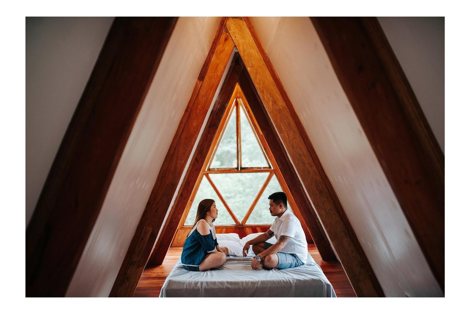 Camiguin Volcano Houses - A-Frame House Mambajao Extérieur photo